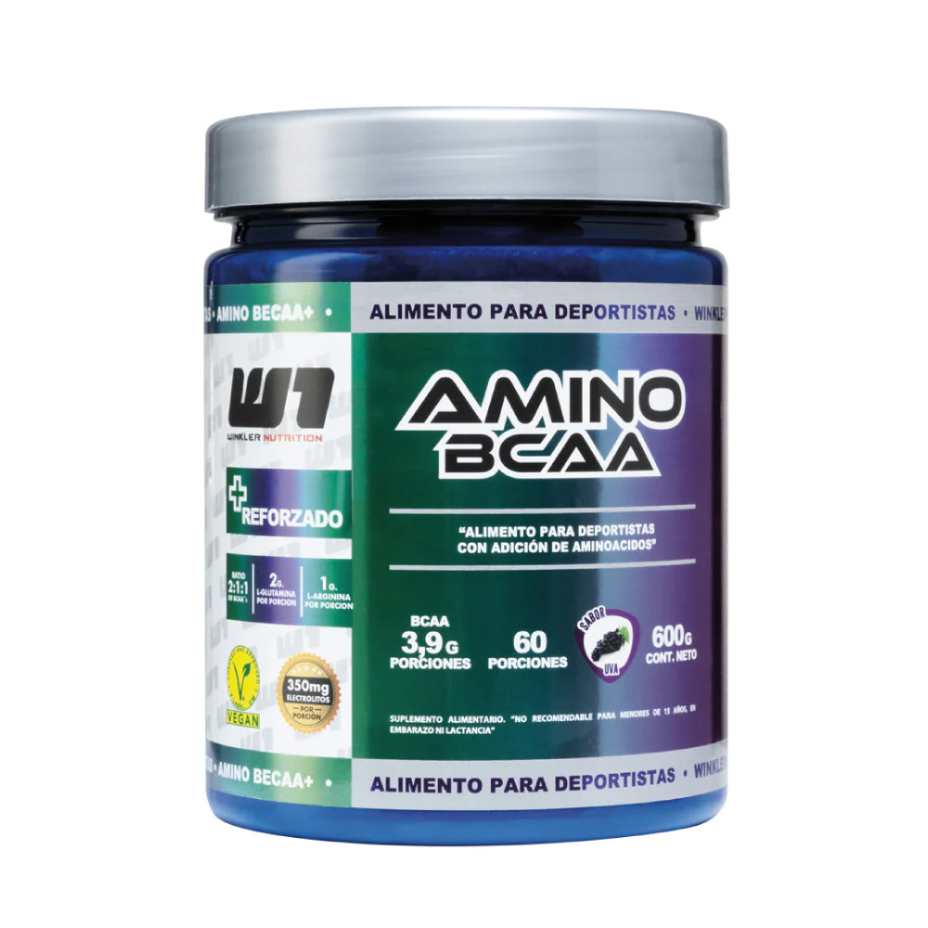 Aminoácidos BCAAs 600 grs