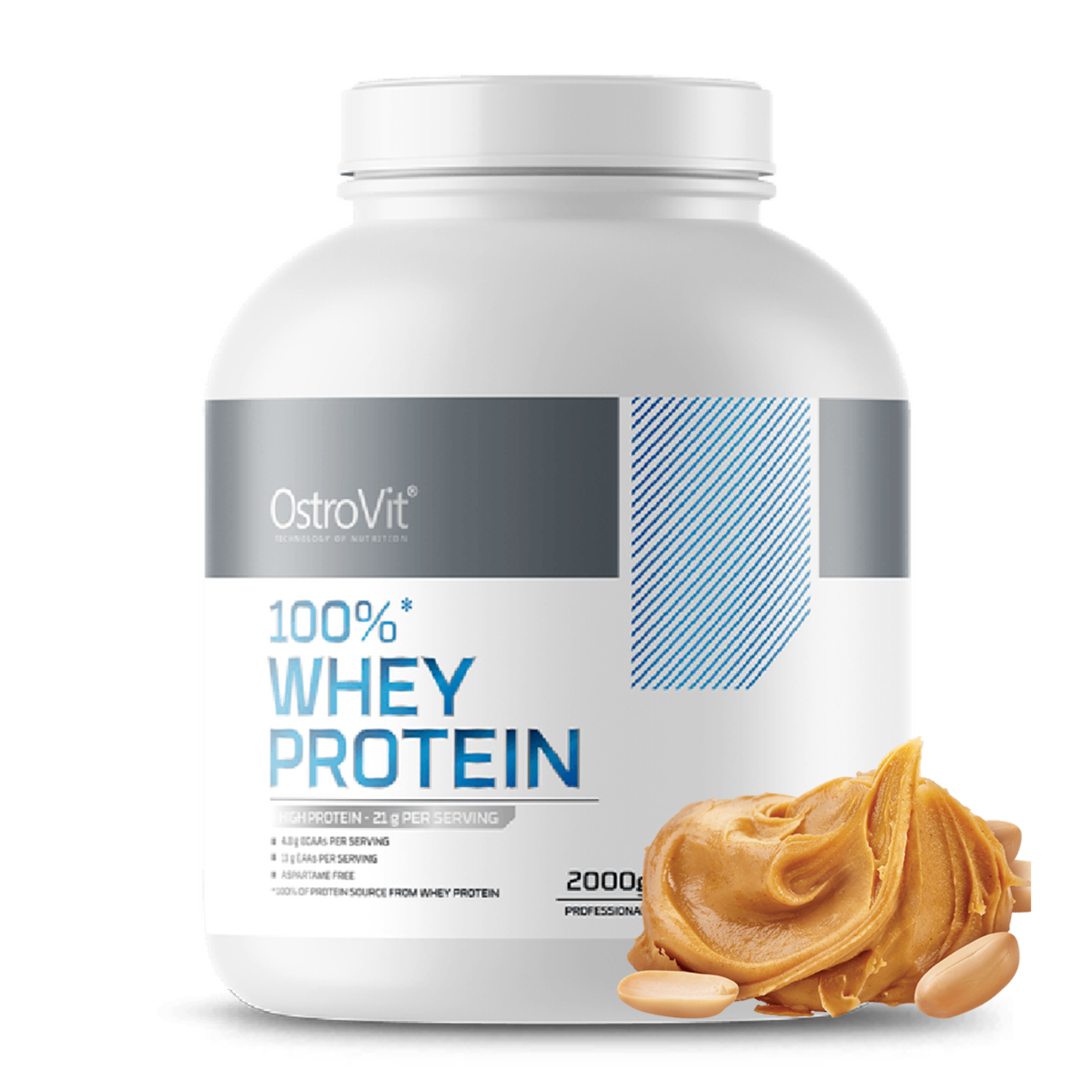OSTROVIT PROTEINA 100% WHEY 2000 G PEANUT BUTTER