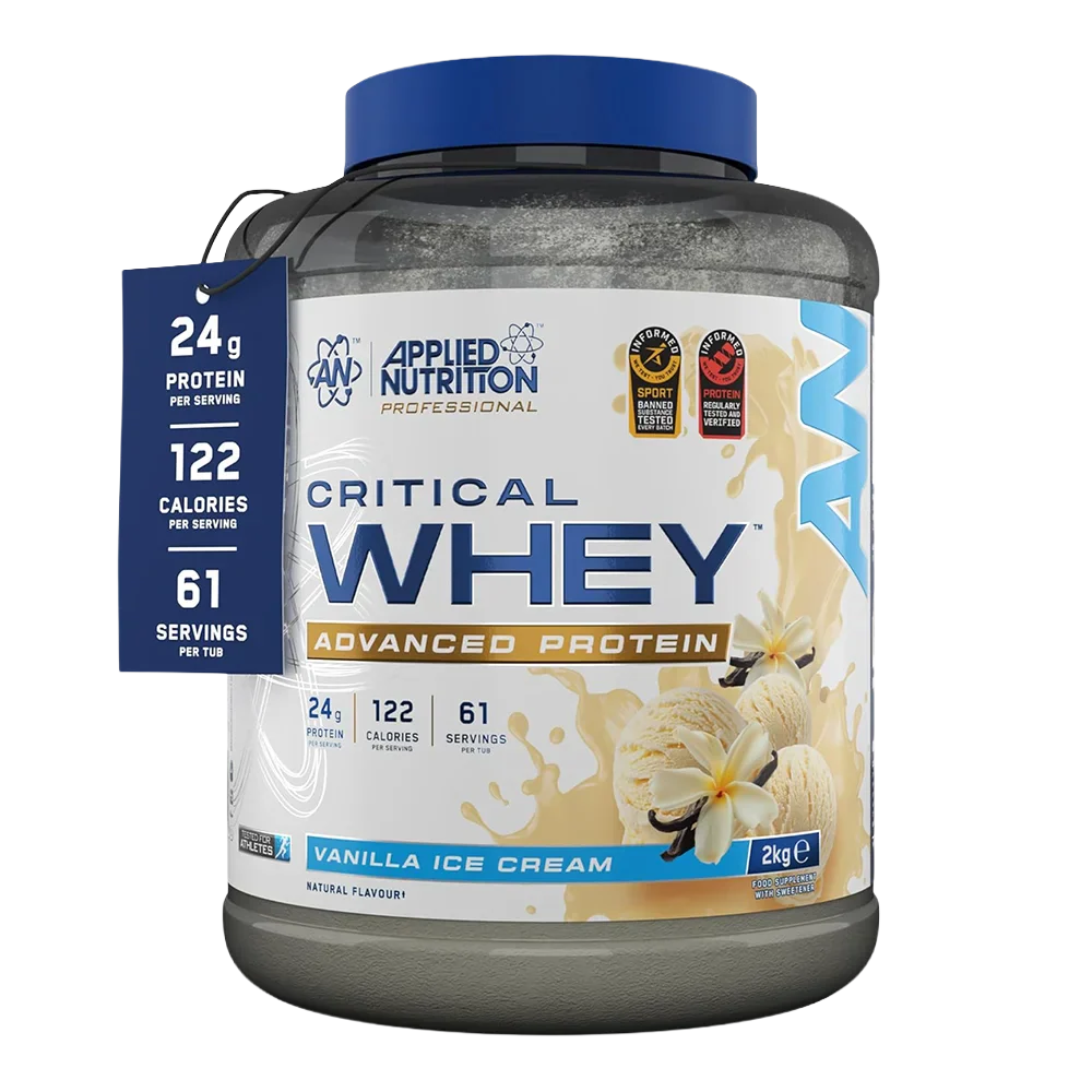 AN PROTEINA CRITICAL WHEY 2 KG VANILLA