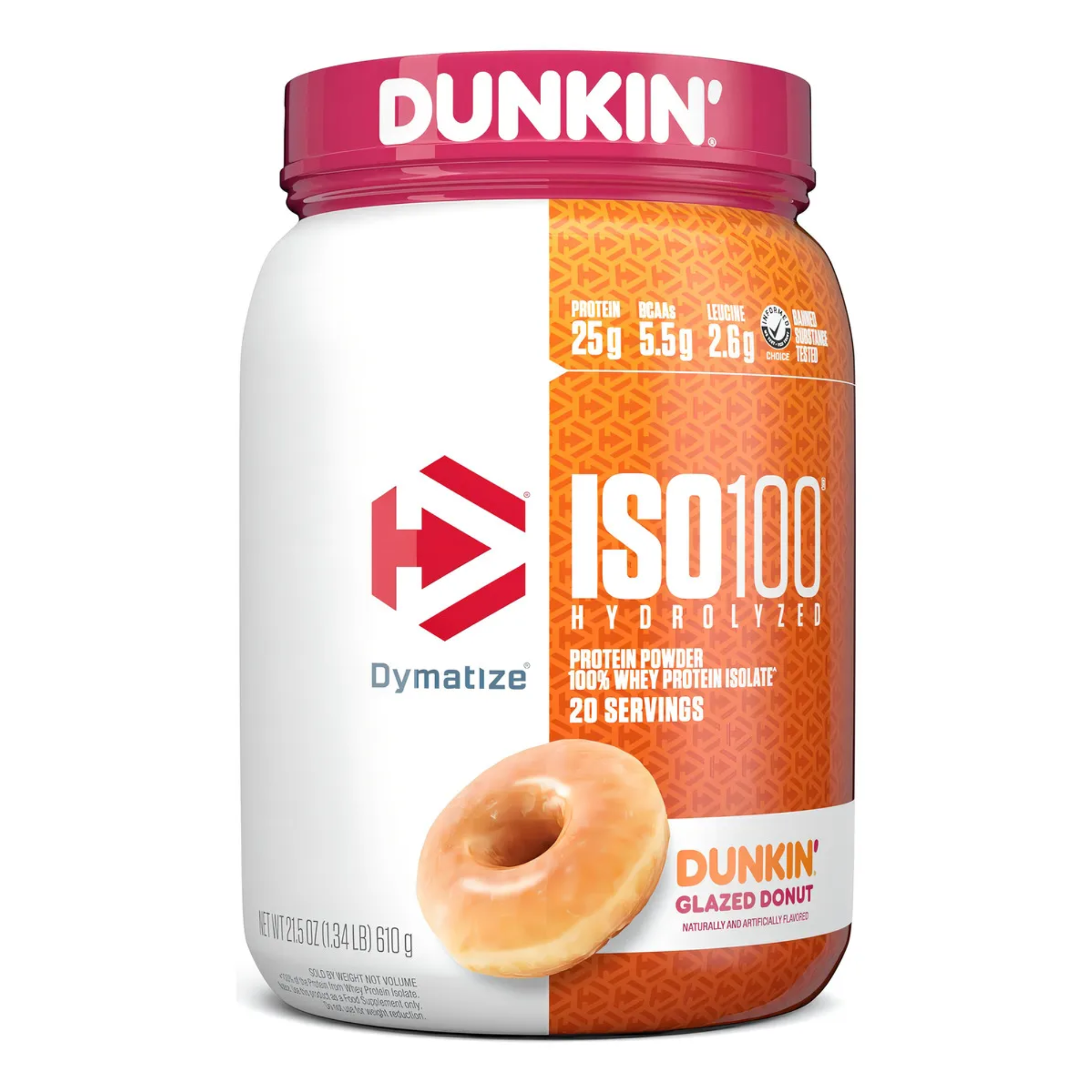 Dymatize Iso100 Glazed Donut Proteína