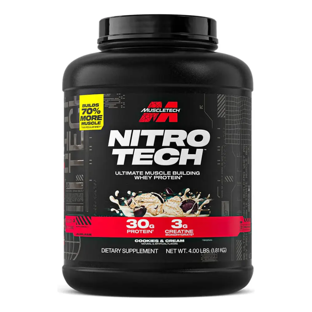 MUSCLETECH PROTEINA NITRO TECH 4 LB COOKIES AND CREAM