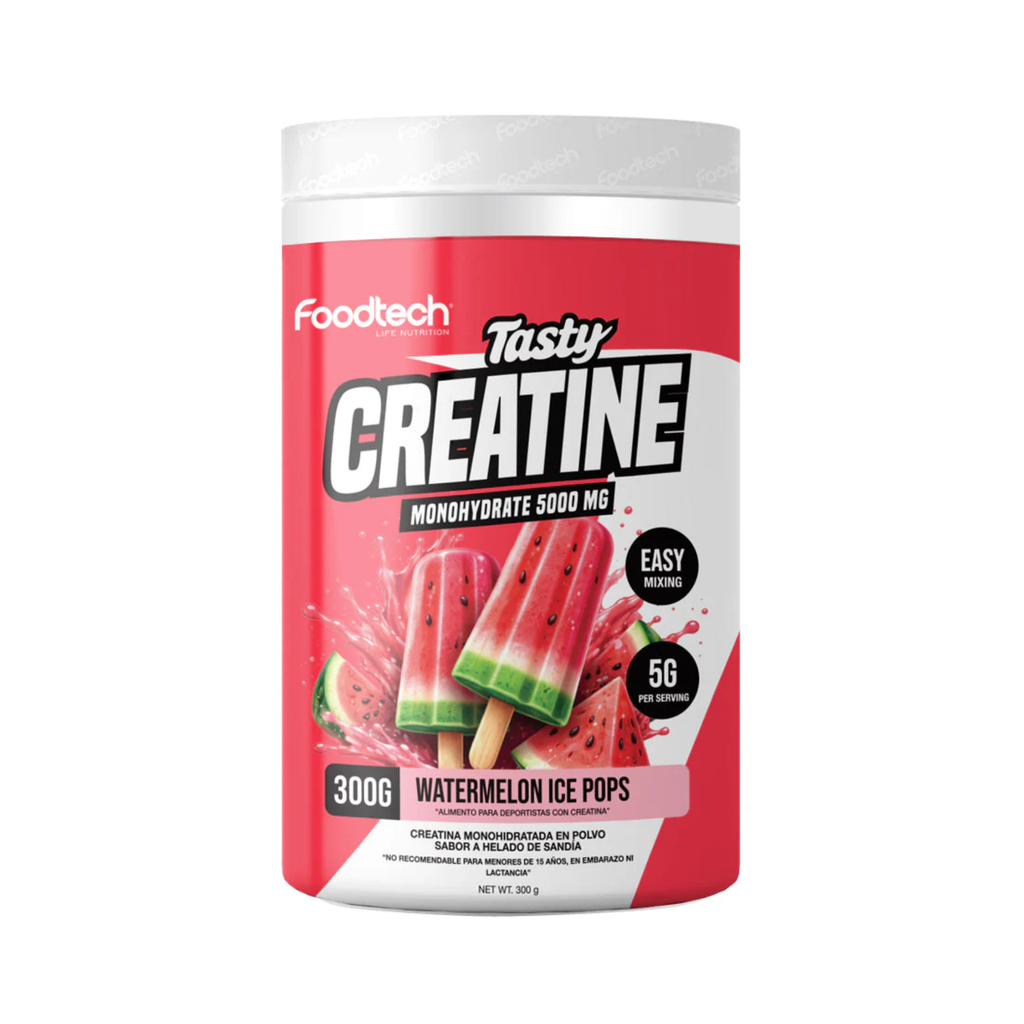 Creatina Monohidratada 300g Sabor Watermelon Ice Pops