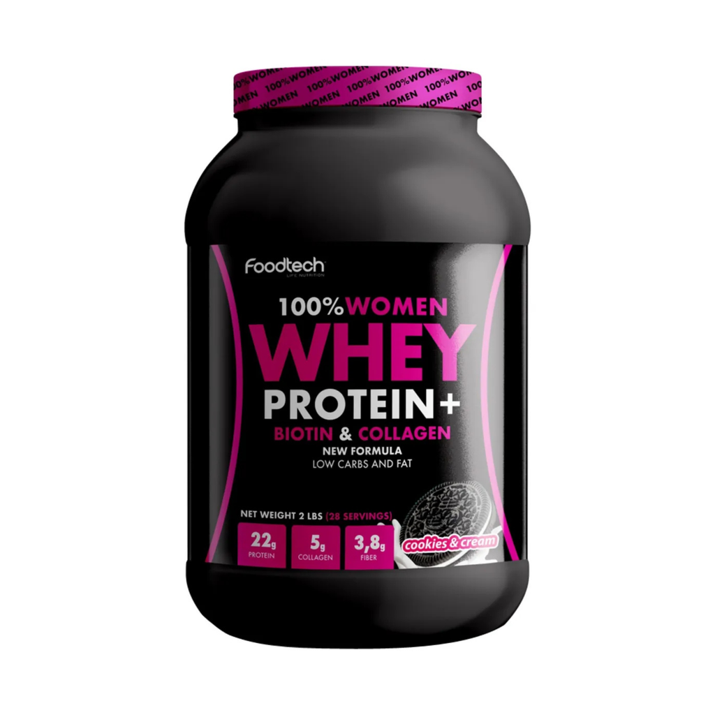 100% Women Whey 2lbs- Cookies And Cream Foodtech