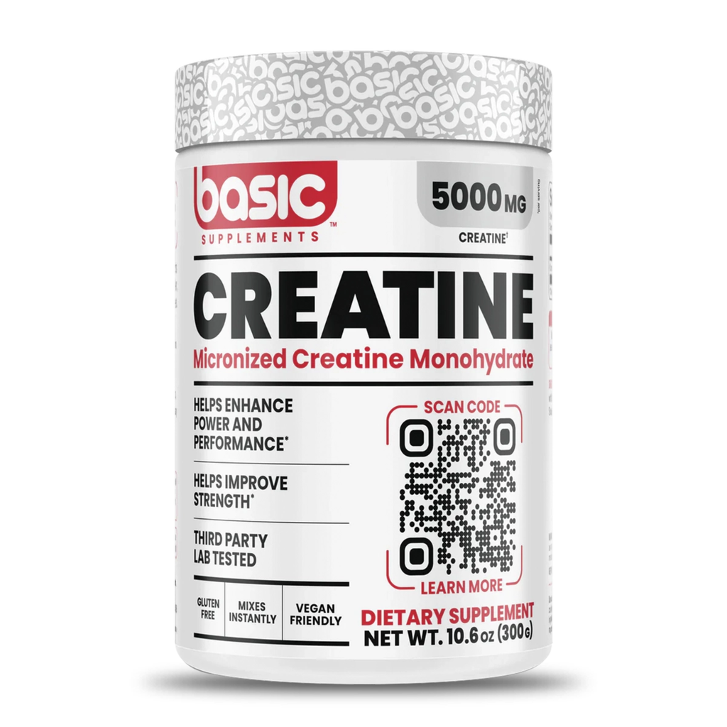 BASIC Creatine Monohydrate 300g — Sin Sabor