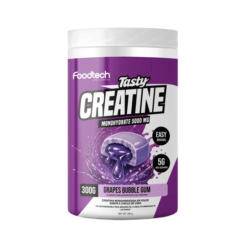 Creatina Monohidratada 300g  Grapes Bubble Gum