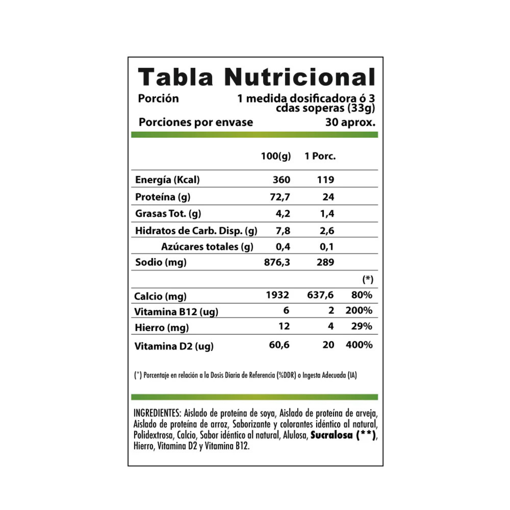 Proteína Vegana Vegan Shake 1 kg
