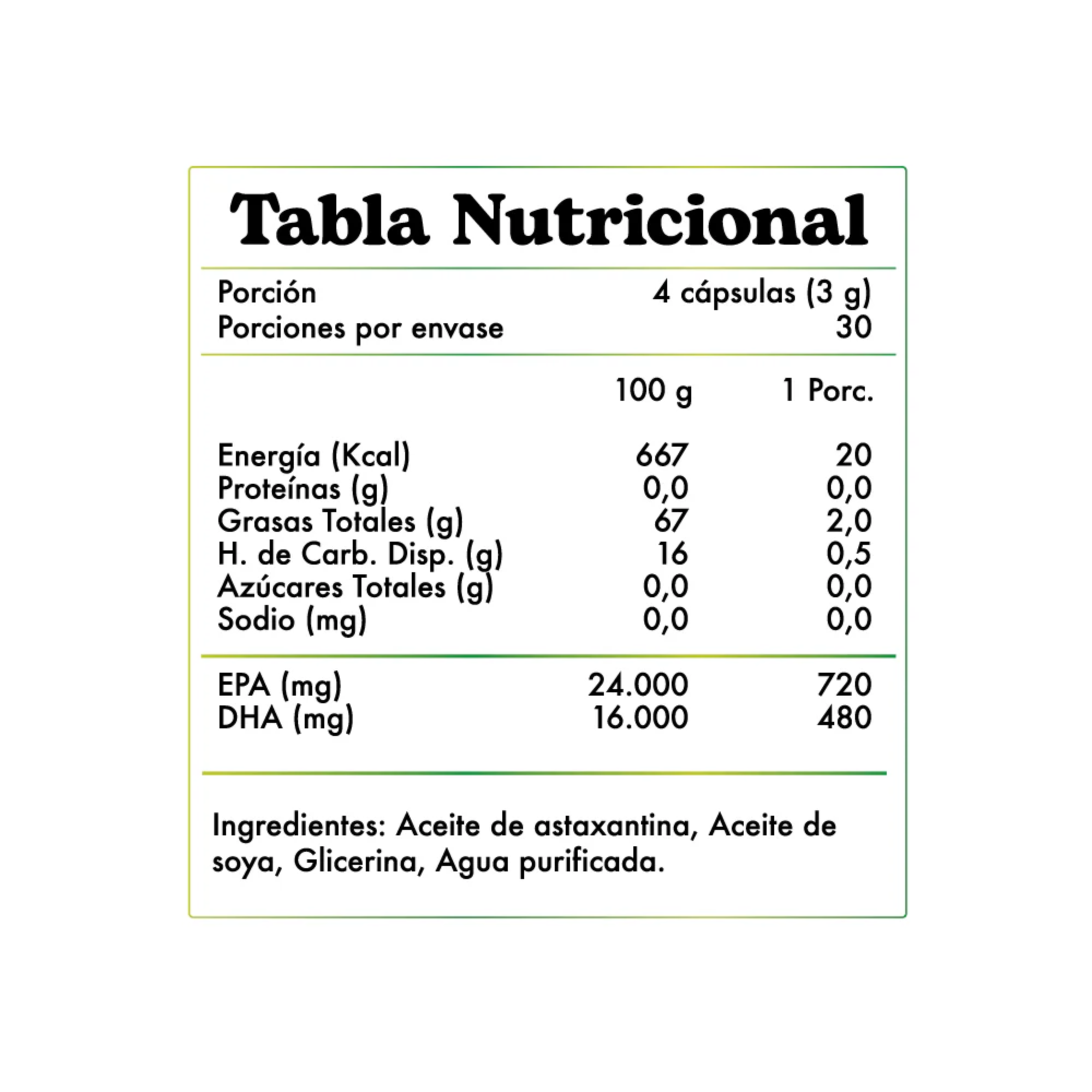 Vegan Omega 3