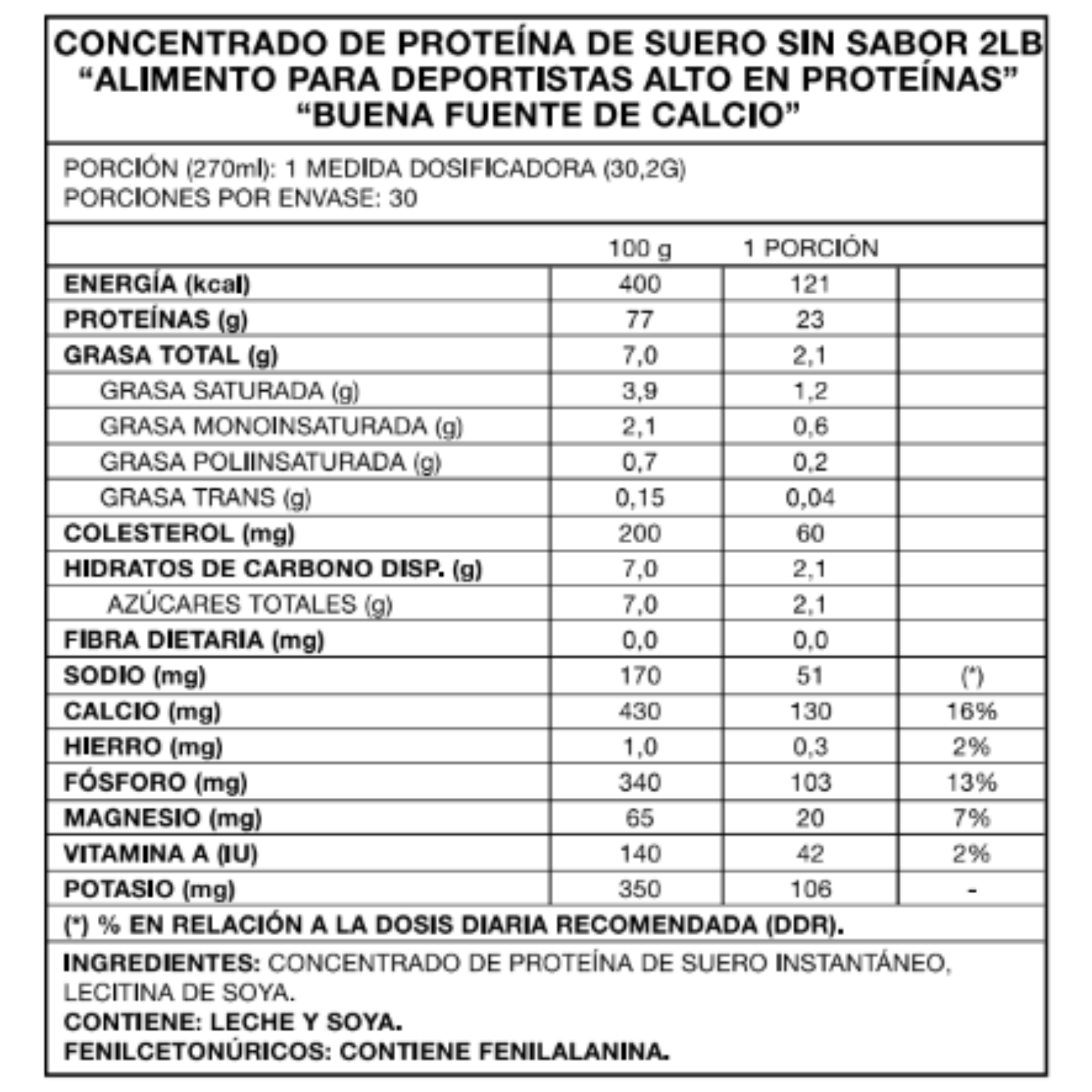 4Chef Protein 100% Whey