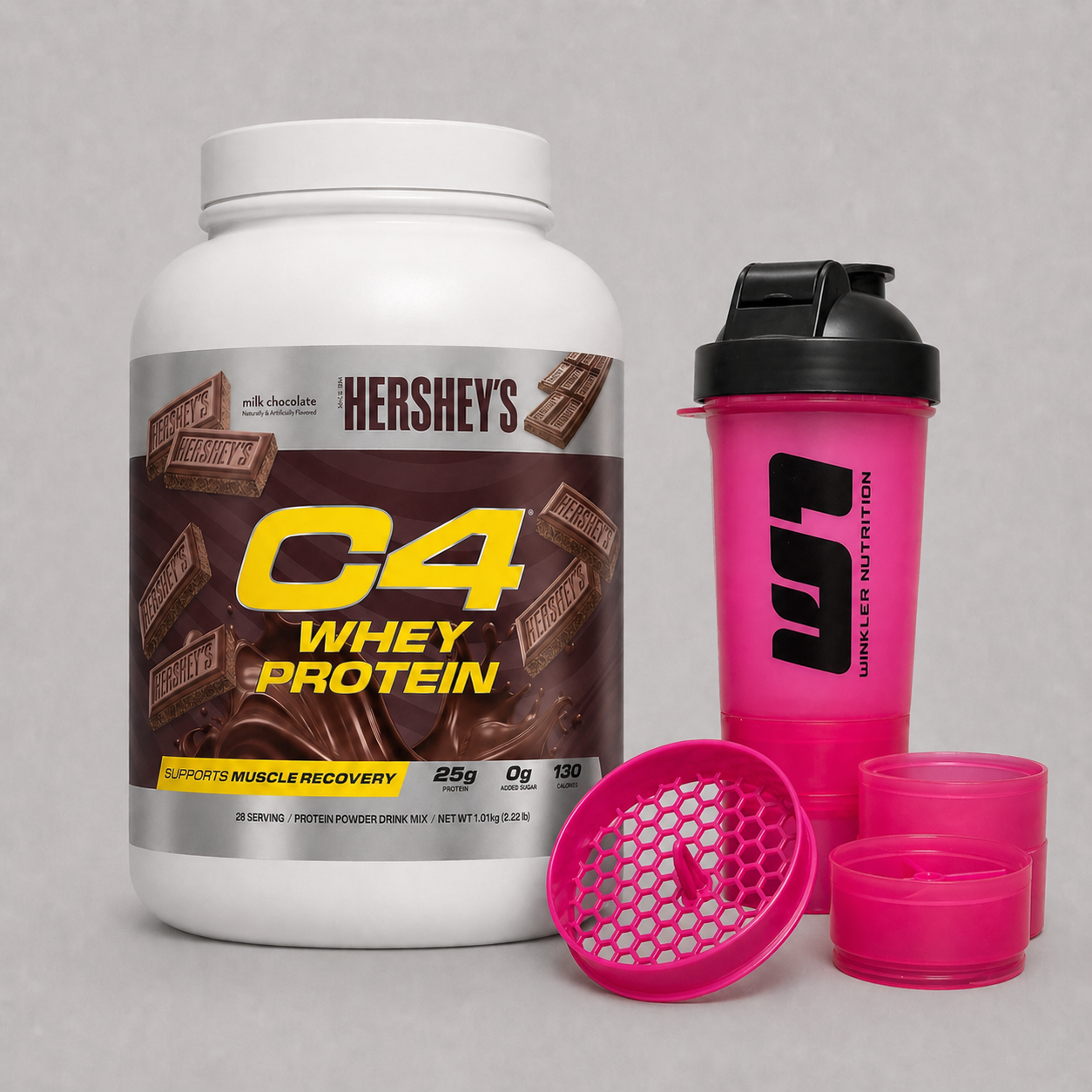Promo 3 - C4 Whey Protein + Shaker
