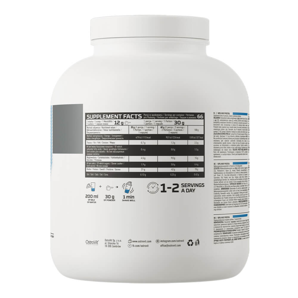 OSTROVIT PROTEINA 100% WHEY 2000 G PEANUT BUTTER