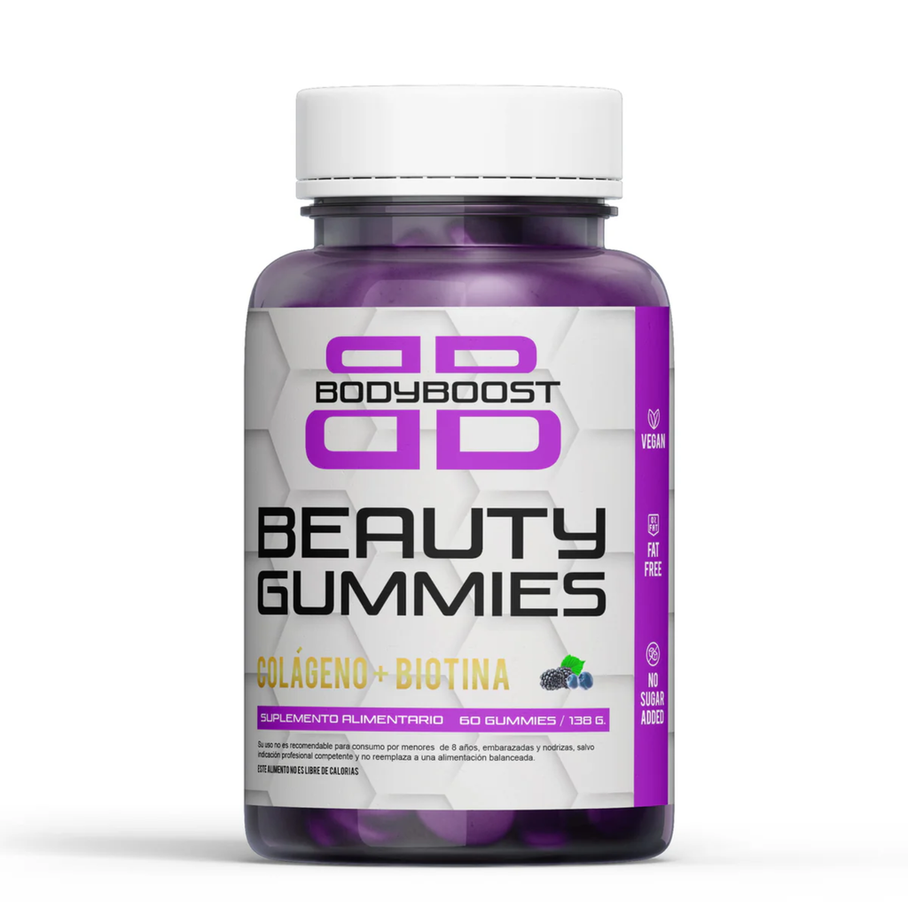 Gomitas de Biotina y Colágeno Beauty Gummies