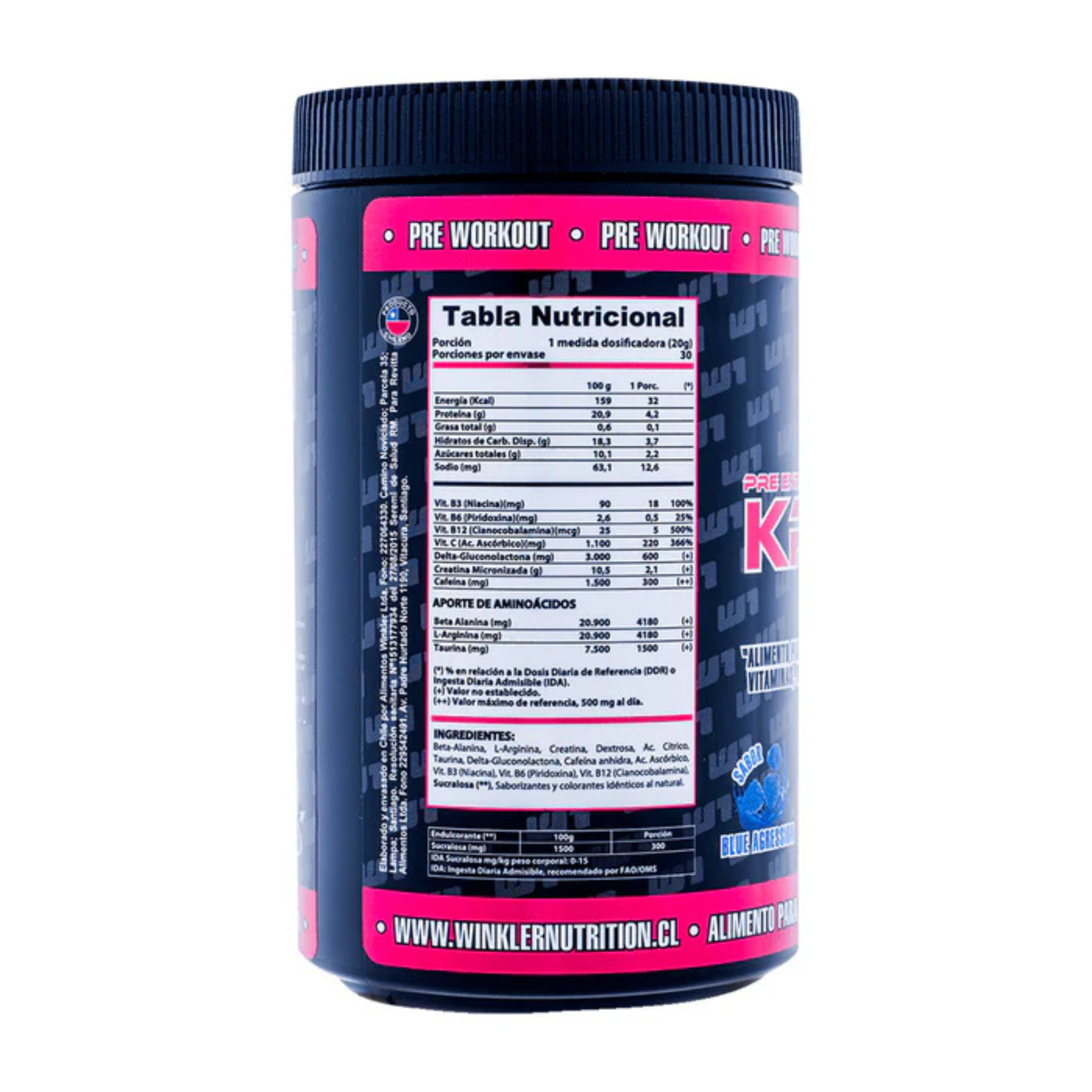 Pre-entreno Kreator 600 grs
