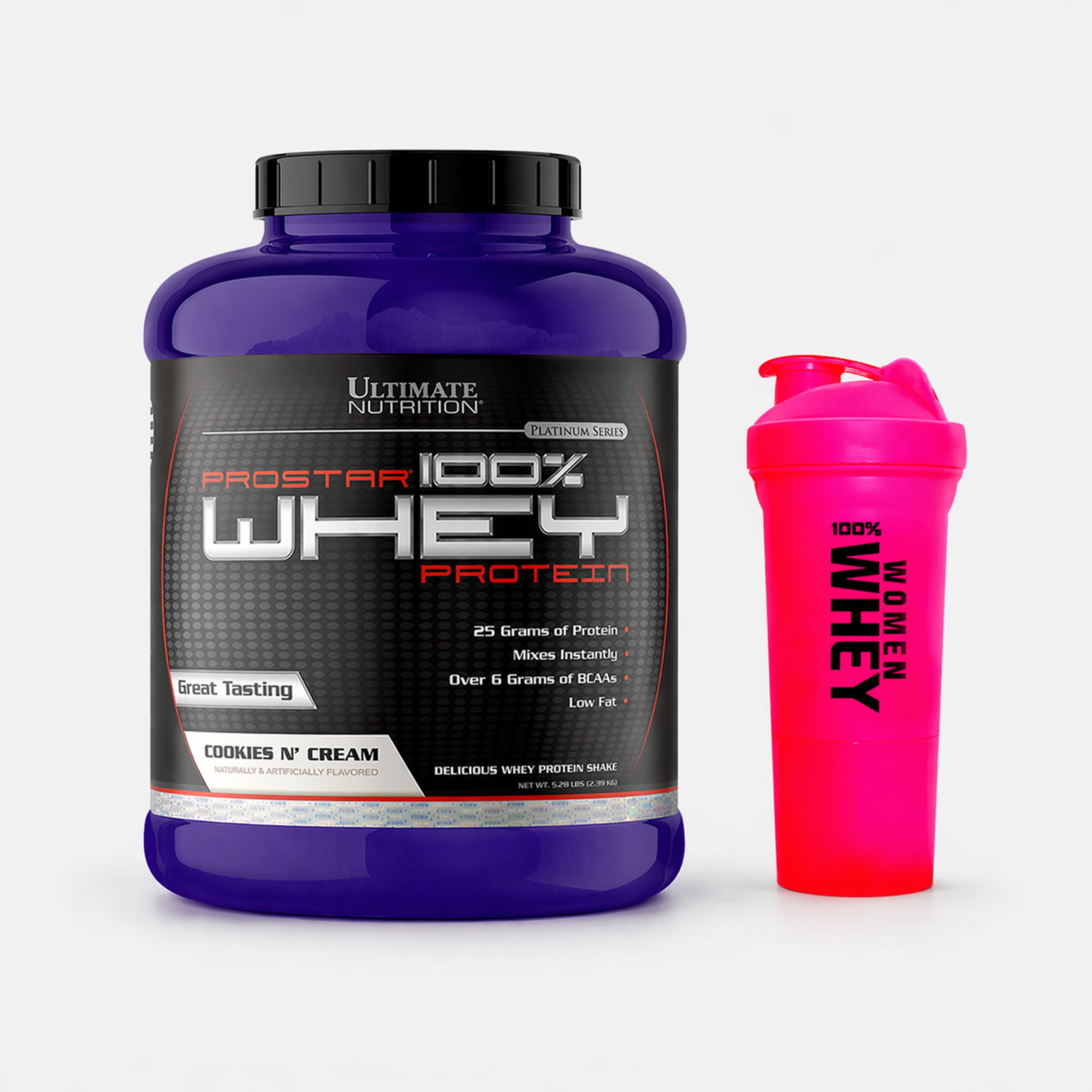 Promo 1 - Prostar 100% Whey Protein + Shaker