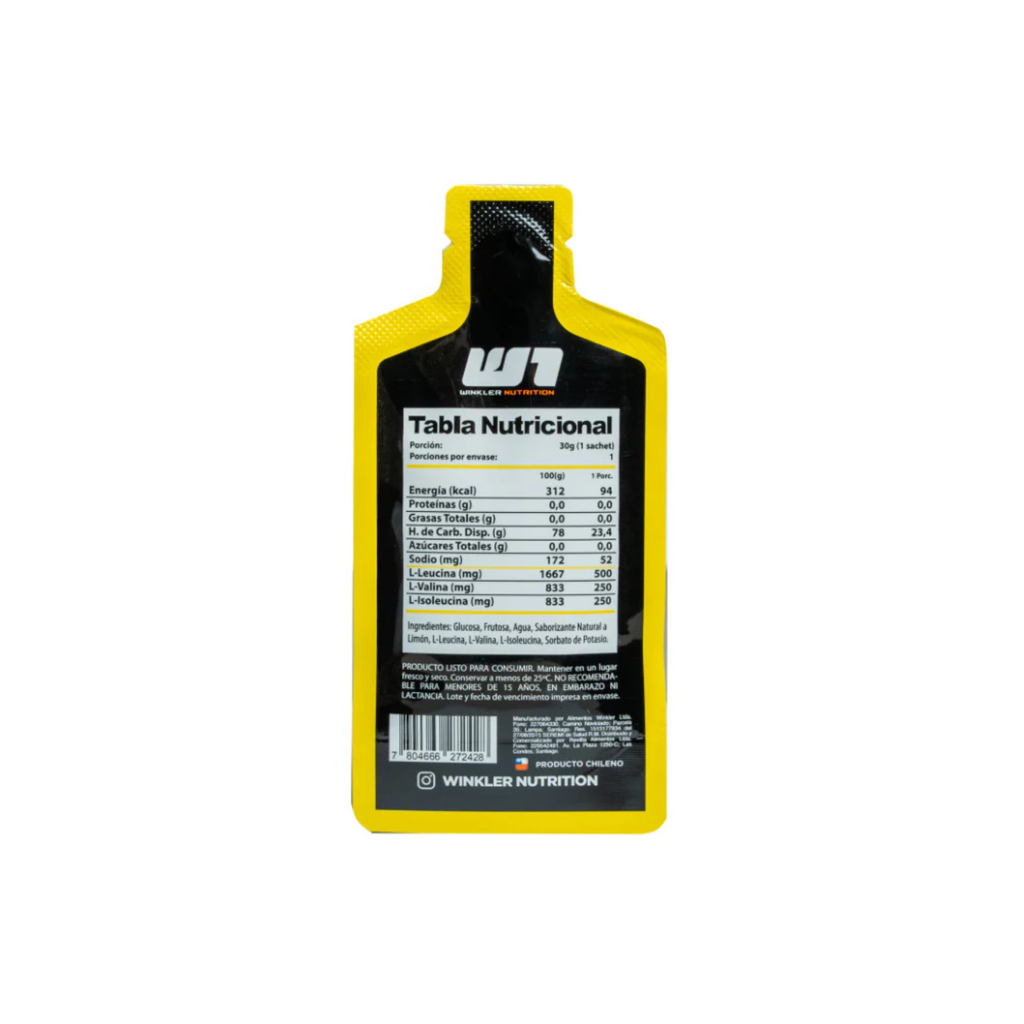 Gel Energético Boost + BCAAs 30 grs