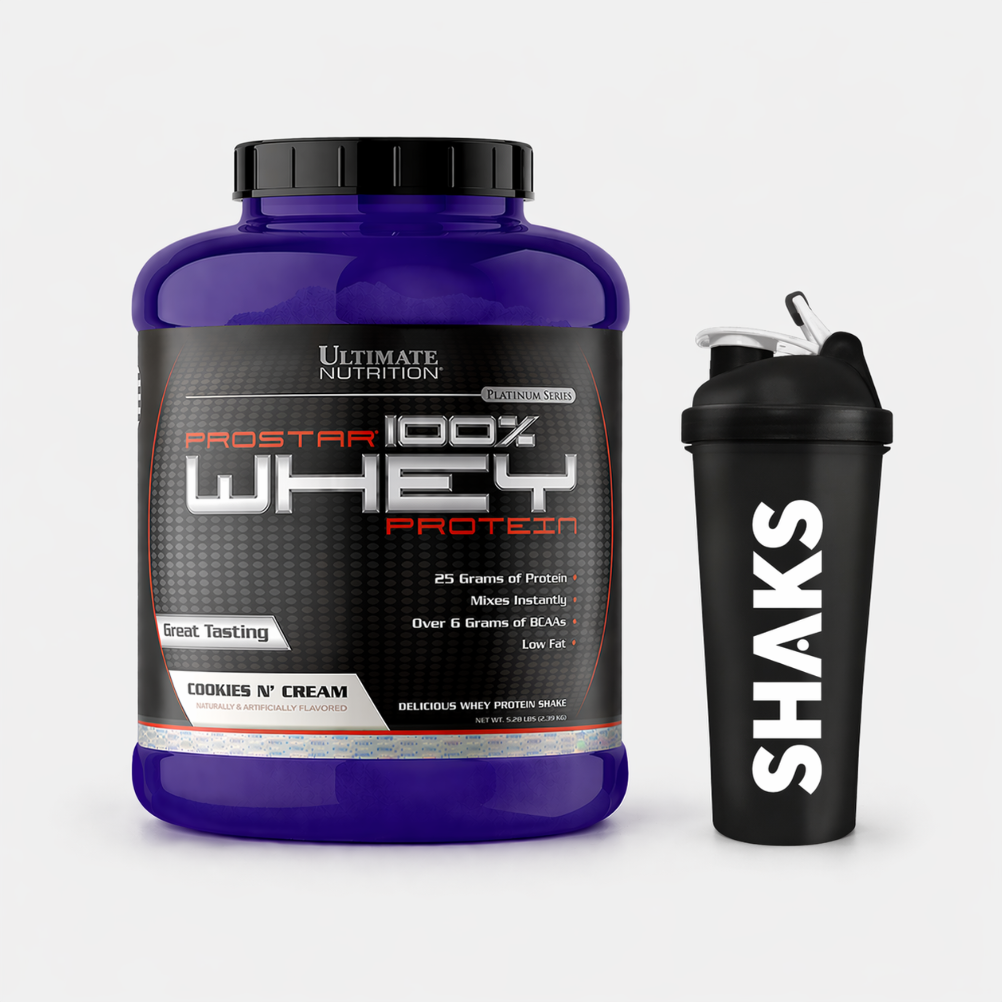Promo 1 - Prostar 100% Whey Protein + Shaker