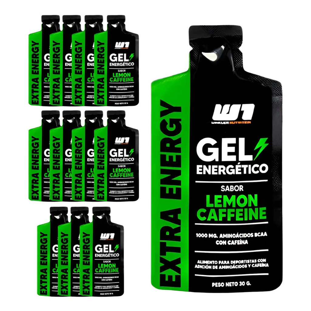 Pack de 12 Gel Voltage Cafeína + BCAAs 30 grs