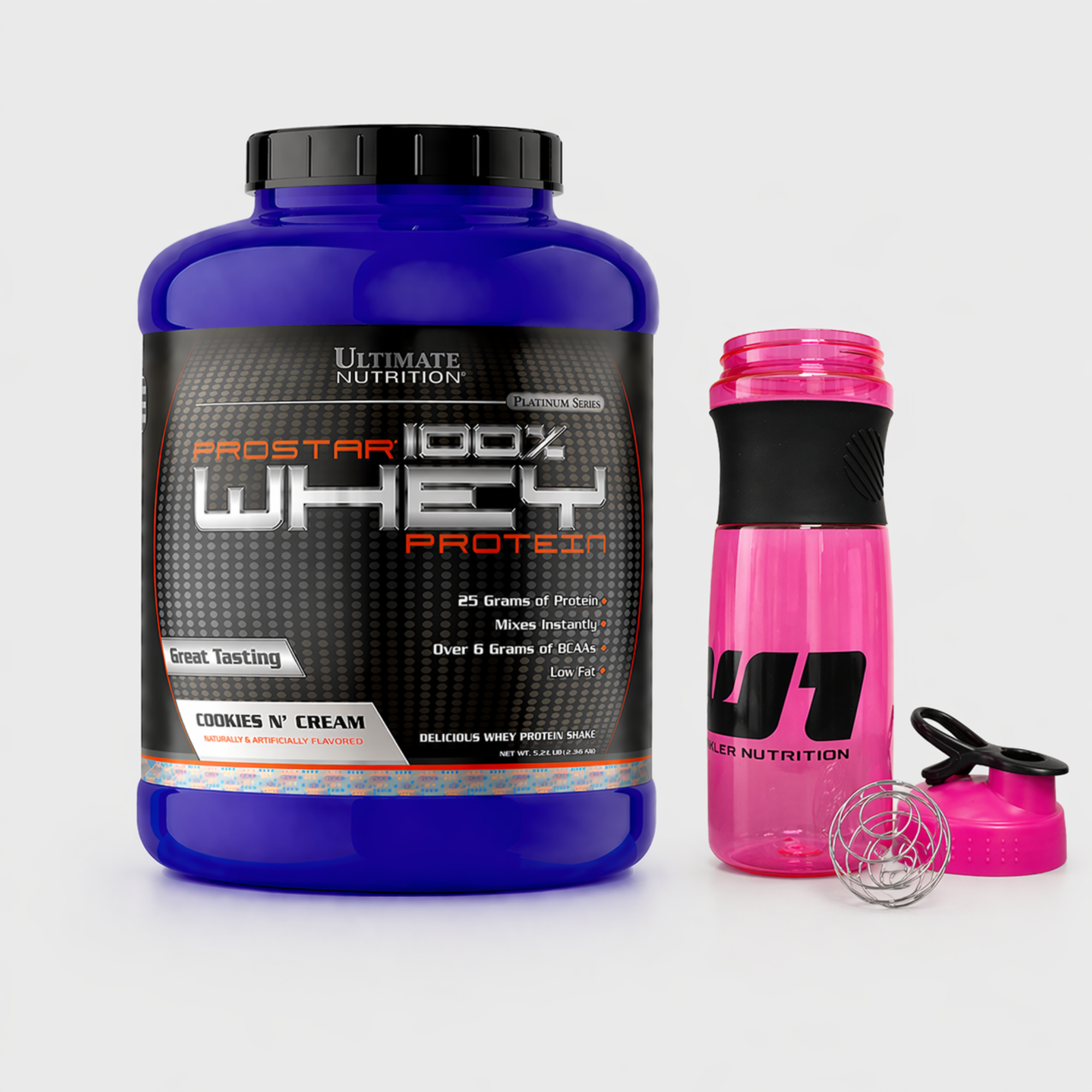 Promo 1 - Prostar 100% Whey Protein + Shaker