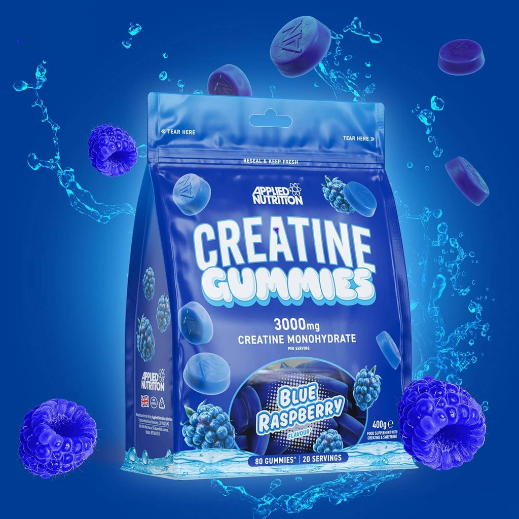 Creatina Monohydrate GUMMIES Blue Raspberry