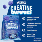 Creatina Monohydrate GUMMIES Blue Raspberry