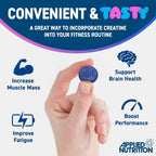 Creatina Monohydrate GUMMIES Blue Raspberry