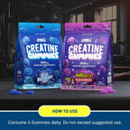 Creatina Monohydrate GUMMIES Blue Raspberry