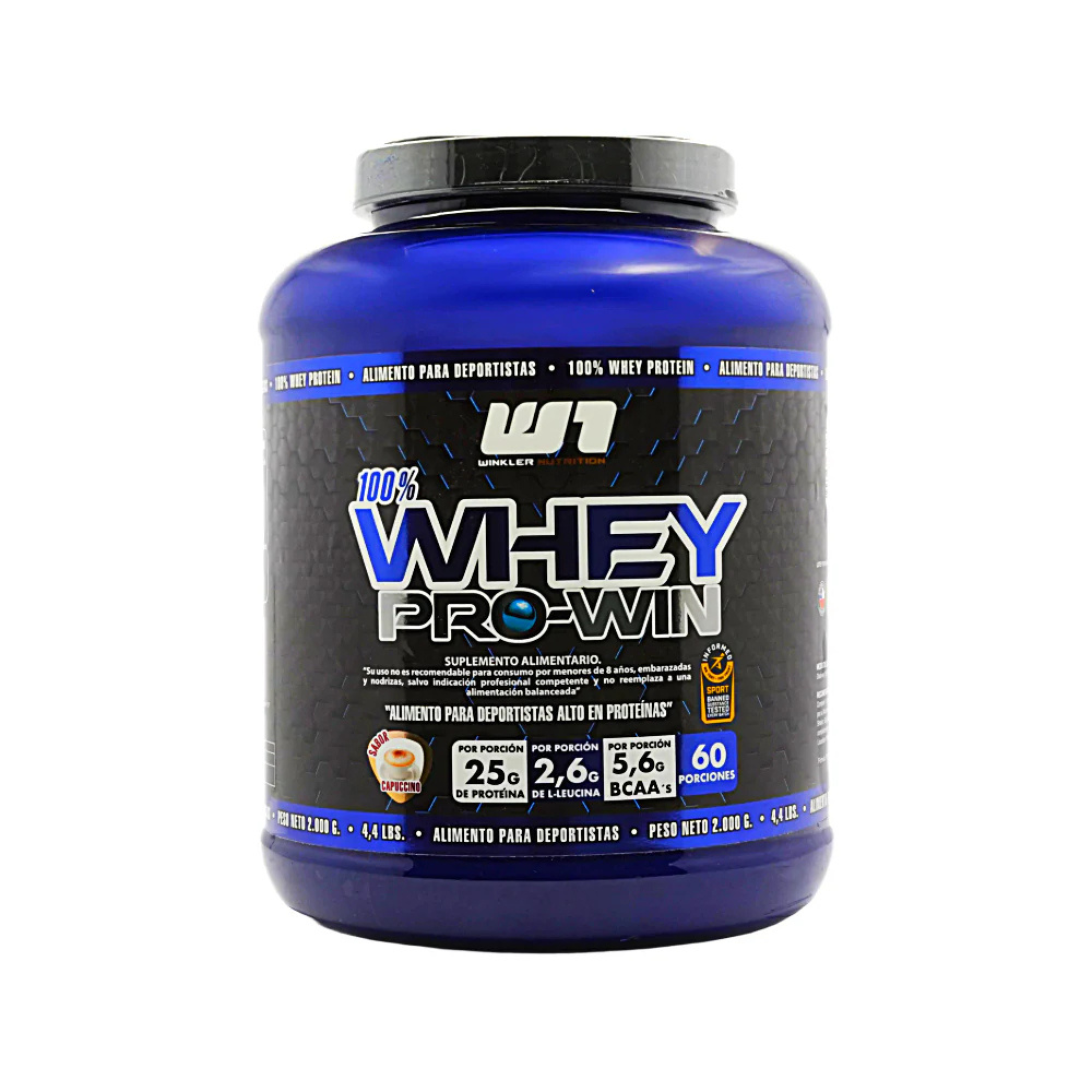 Proteína Whey Pro Win 2 kgs de Winkler Nutrition
