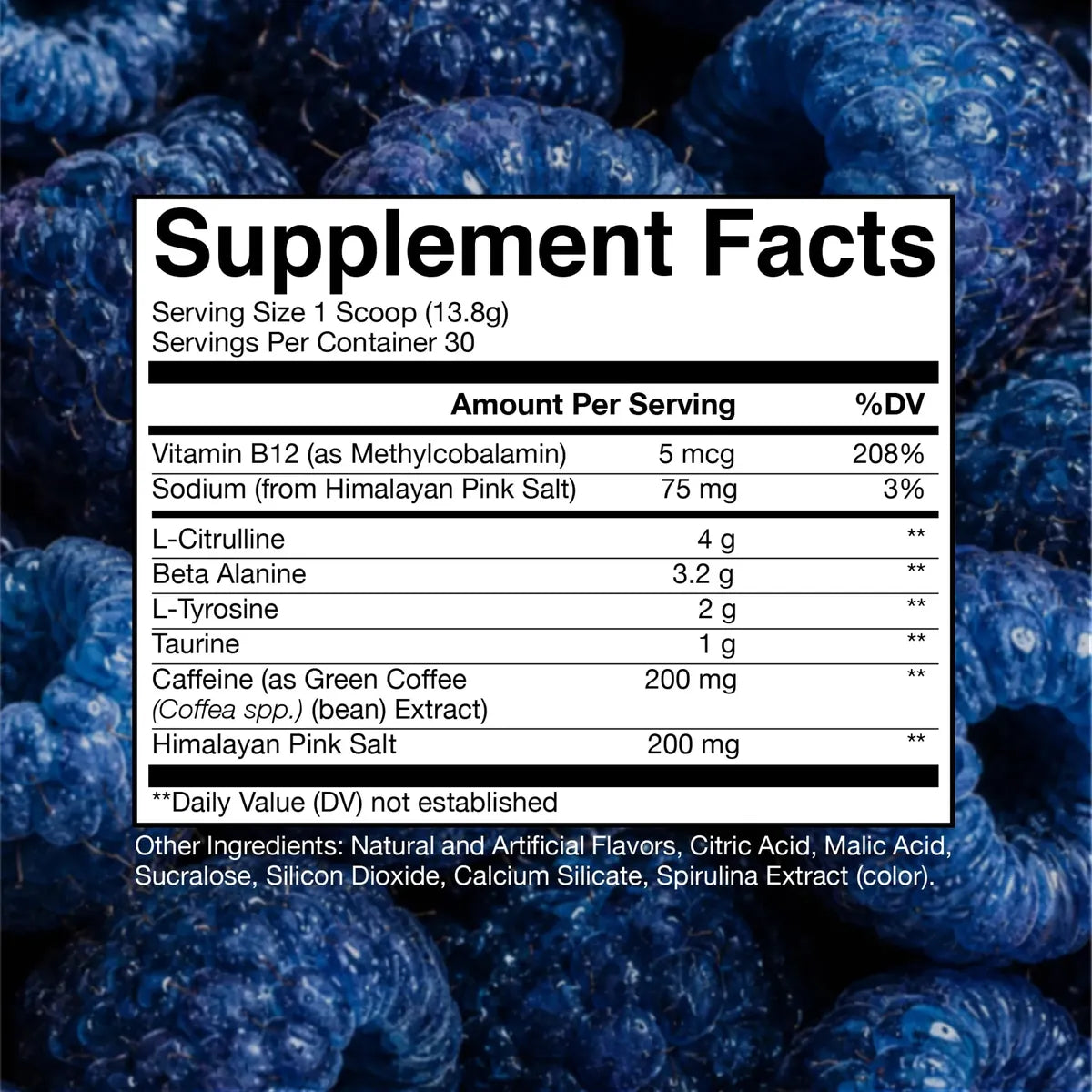 CBUM Pre-Workout  Blue Raspberry