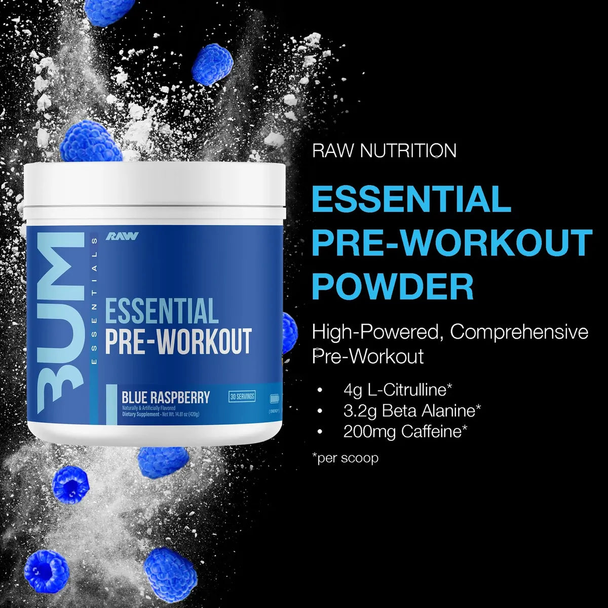 CBUM Pre-Workout  Blue Raspberry