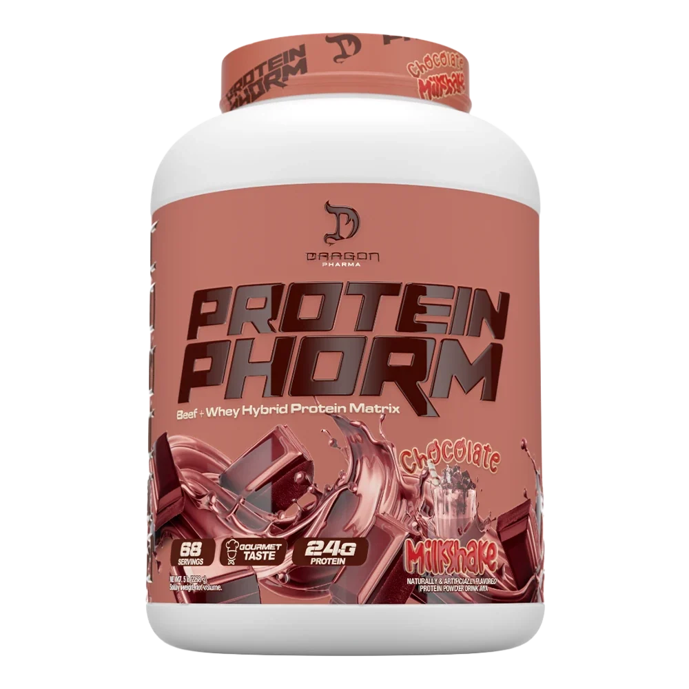 Protein PHORM Beef + Whey Hybrid Protein Chocolate Milkshake 5 lbs