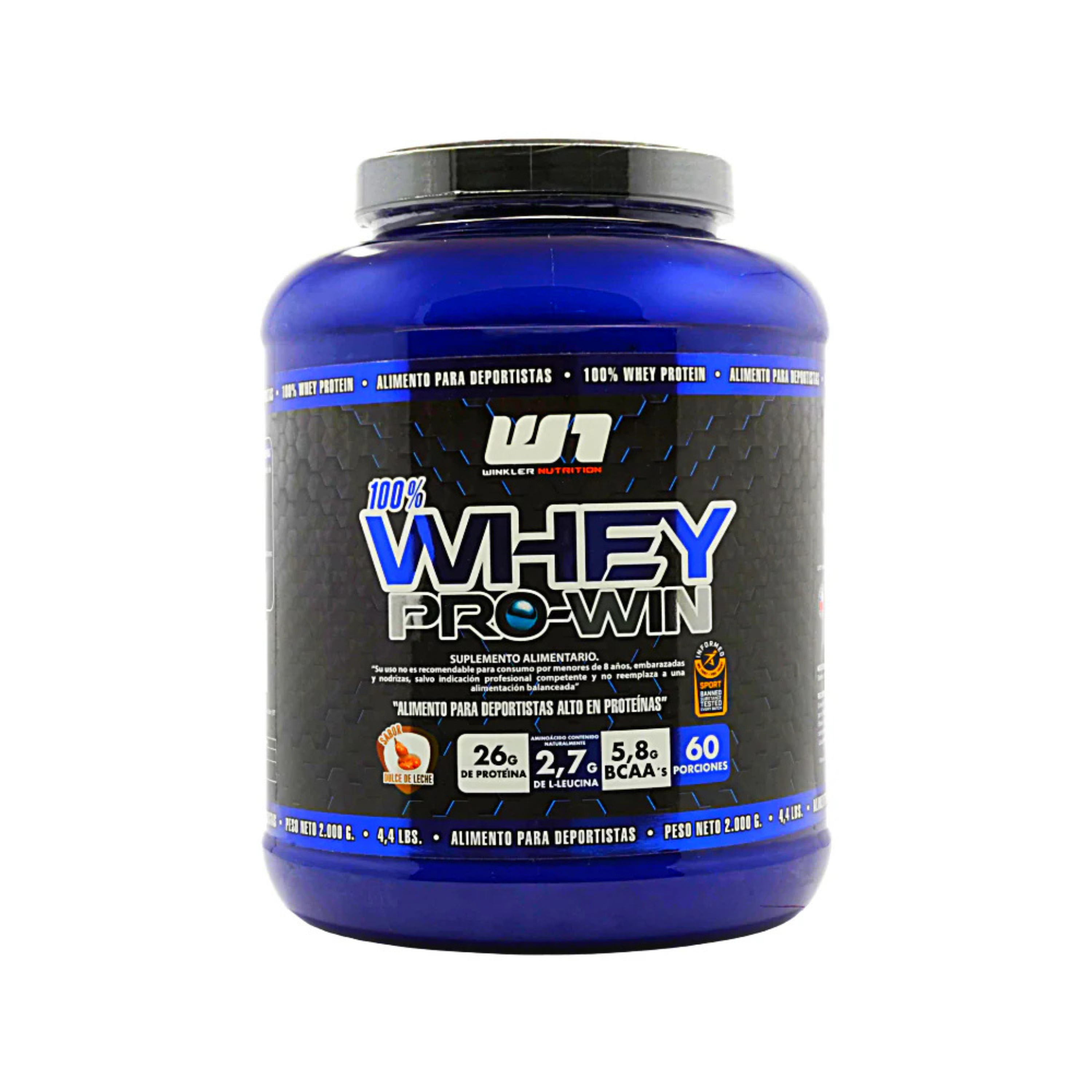 Proteína Whey Pro Win 2 kgs de Winkler Nutrition