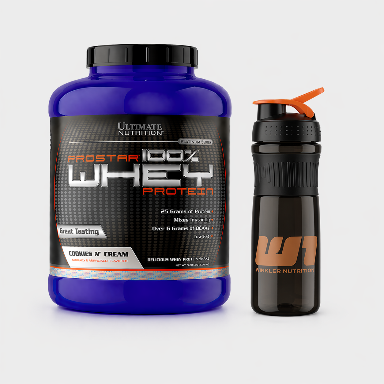 Promo 1 - Prostar 100% Whey Protein + Shaker
