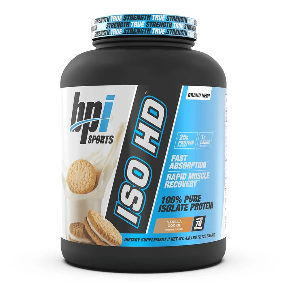 ISO BPI SPORT 100% Pure Isolate Protein  5 lbs  Vainilla Cookie