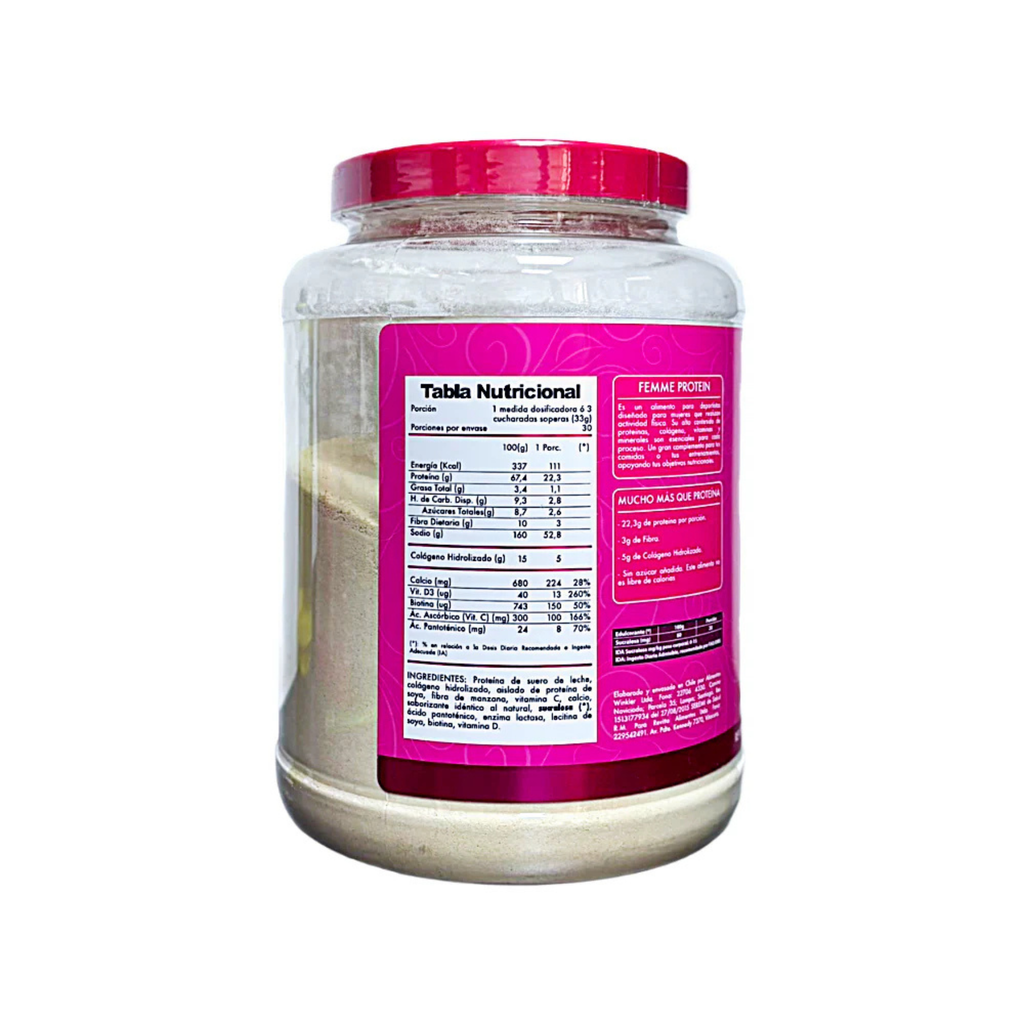 Proteína Whey Femme 1Kg