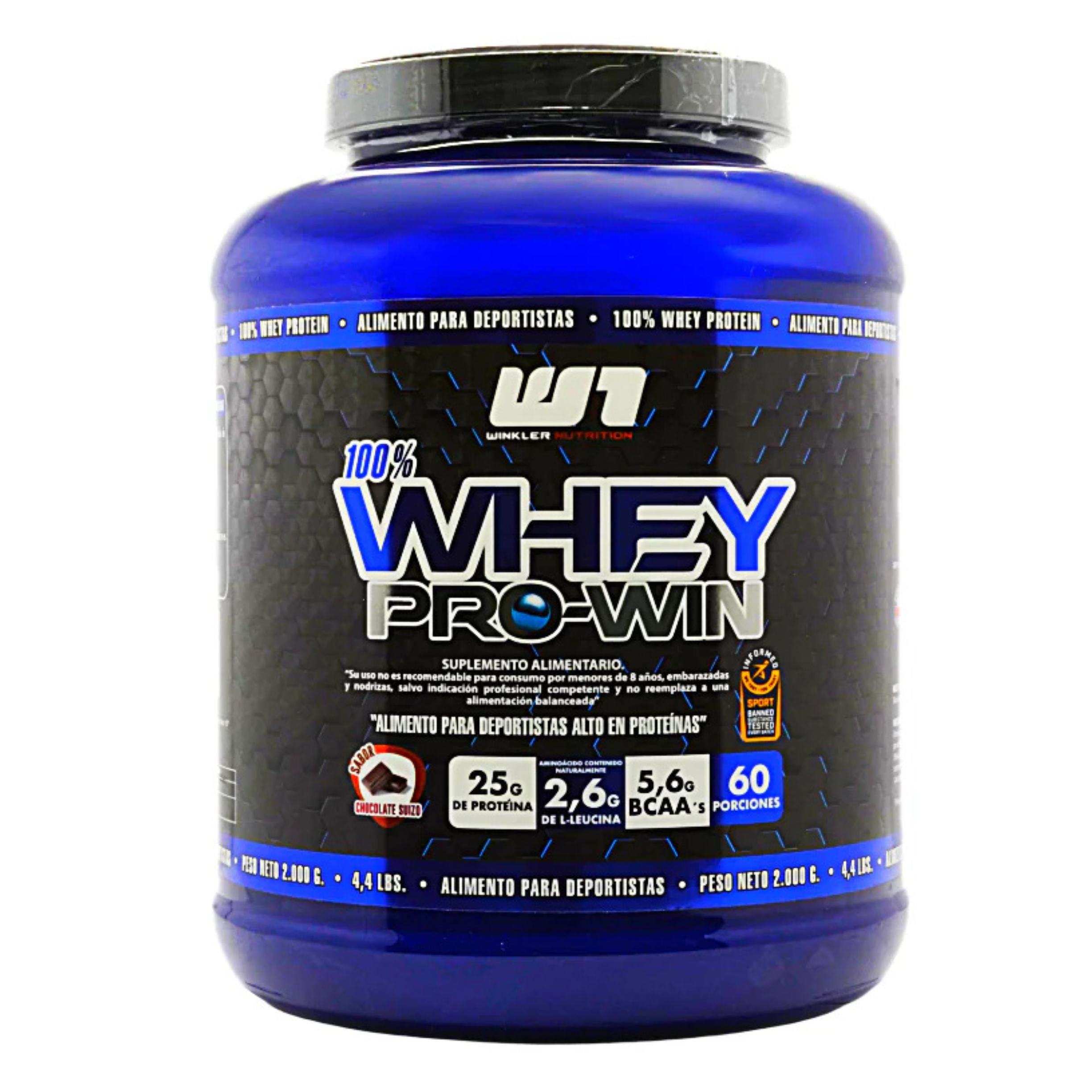 Proteína Whey Pro Win 2 kgs de Winkler Nutrition